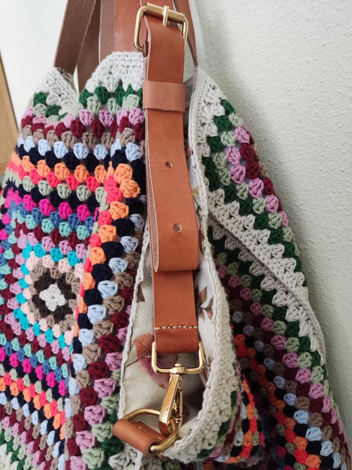 Detalle de cuero natural